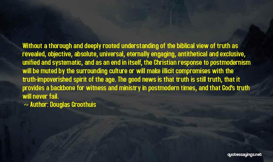 Good Response Quotes By Douglas Groothuis