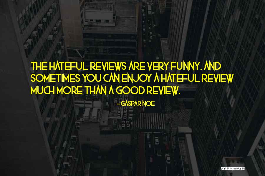 Good Reviews Quotes By Gaspar Noe