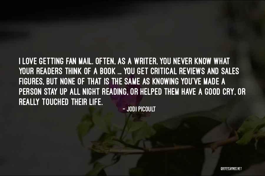 Good Reviews Quotes By Jodi Picoult