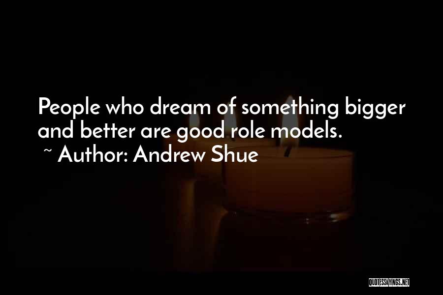 Good Role Models Quotes By Andrew Shue