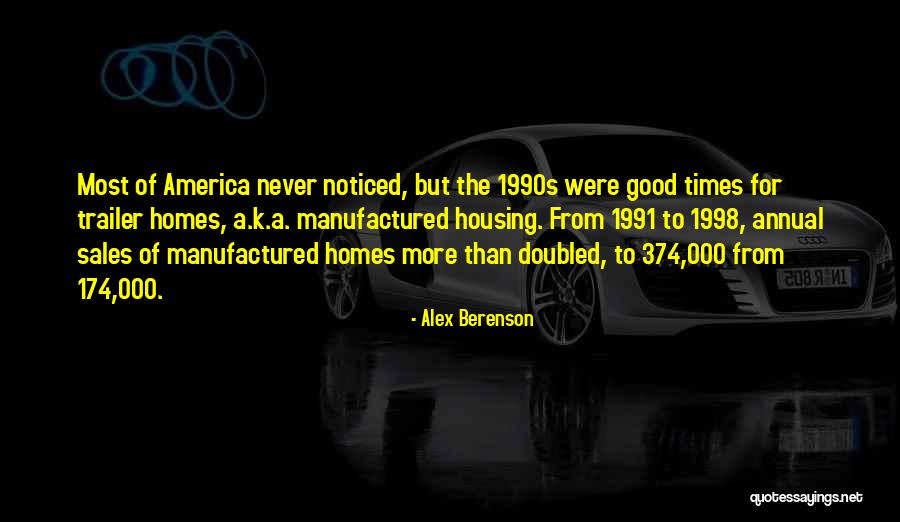 Good Sales Quotes By Alex Berenson Good Sales Quotes By Alex Berenson