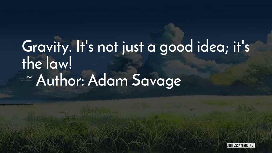 Good Savage Quotes By Adam Savage