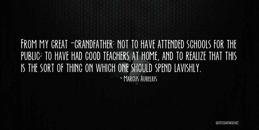 Good Schools Quotes By Marcus Aurelius Good Schools Quotes By Marcus Aurelius