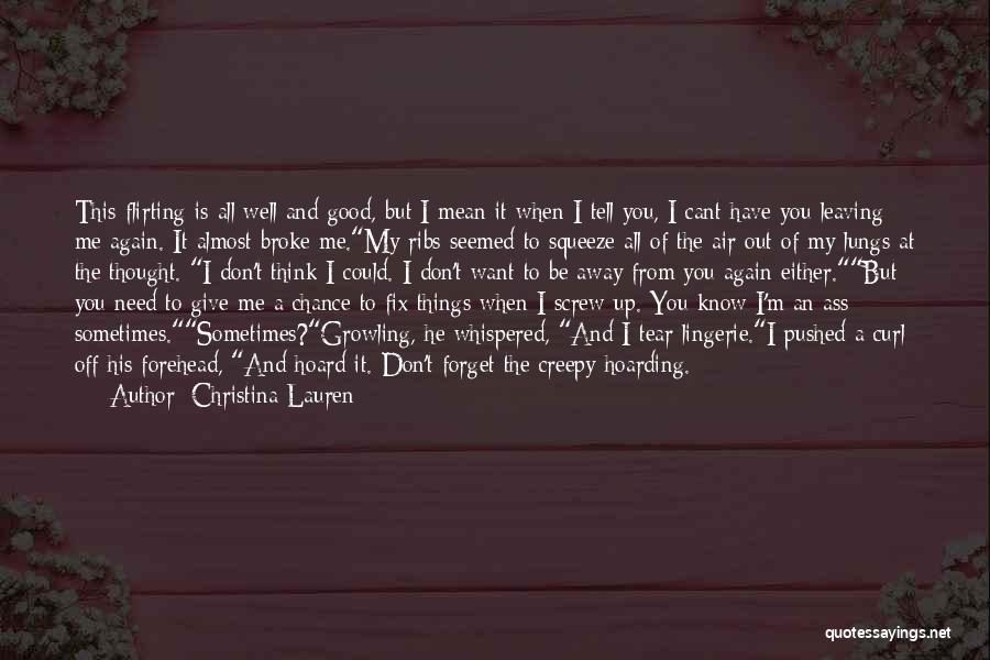 Good Screw You Quotes By Christina Lauren