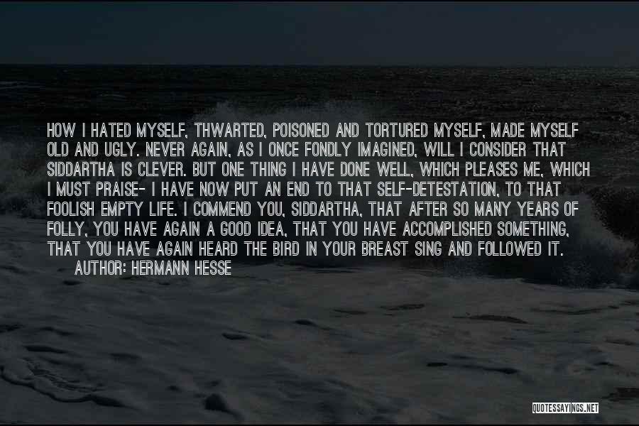 Good Self Made Quotes By Hermann Hesse