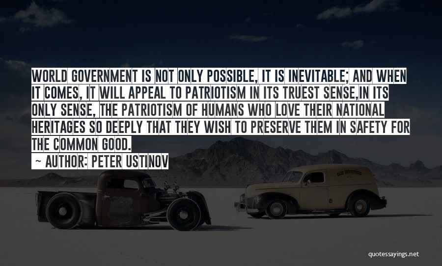 Good Sense Quotes By Peter Ustinov
