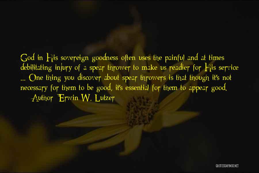 Good Service Quotes By Erwin W. Lutzer
