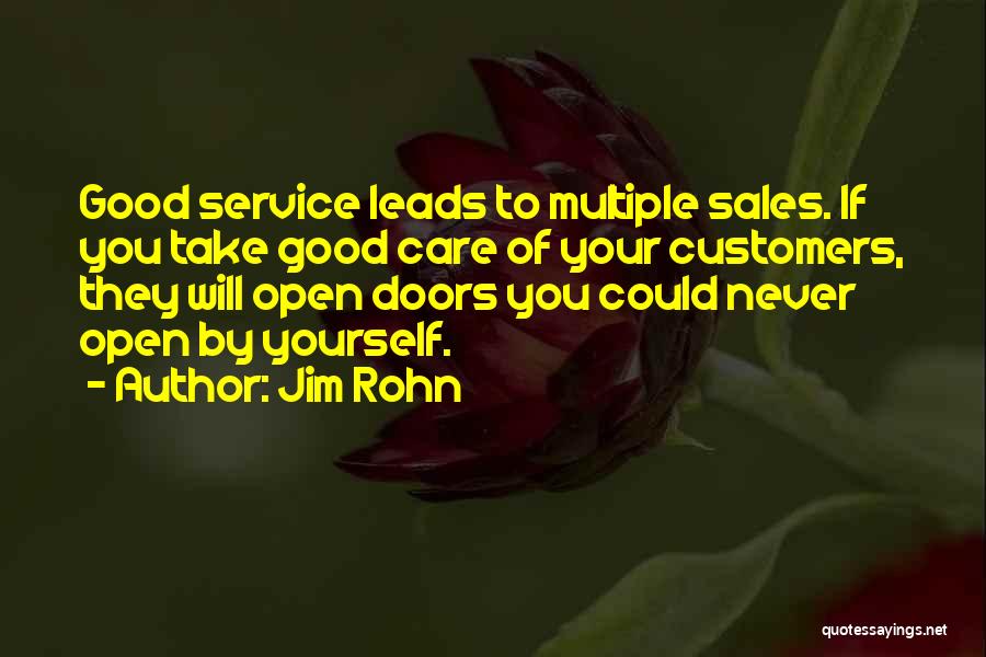 Good Service Quotes By Jim Rohn