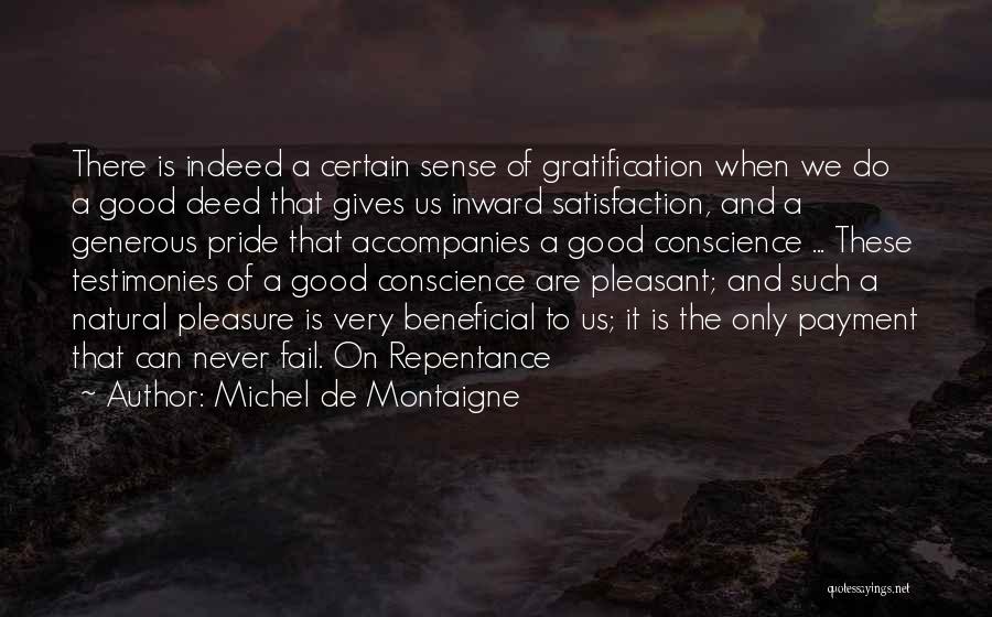 Good Service Quotes By Michel De Montaigne