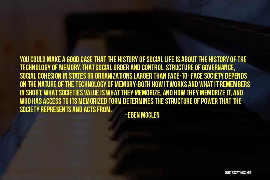 Good Short Nature Quotes By Eben Moglen