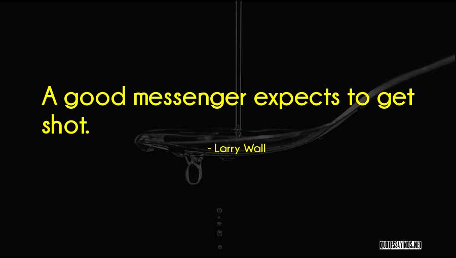 Good Shots Quotes By Larry Wall