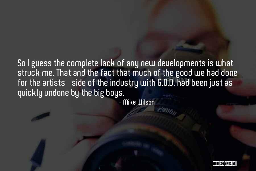 Good Side Quotes By Mike Wilson Good Side Quotes By Mike Wilson