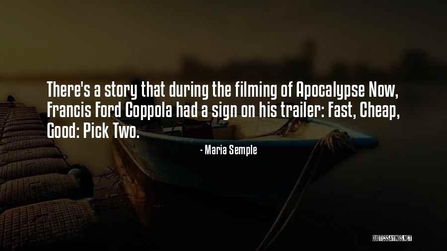 Good Sign Off Quotes By Maria Semple Good Sign Off Quotes By Maria Semple