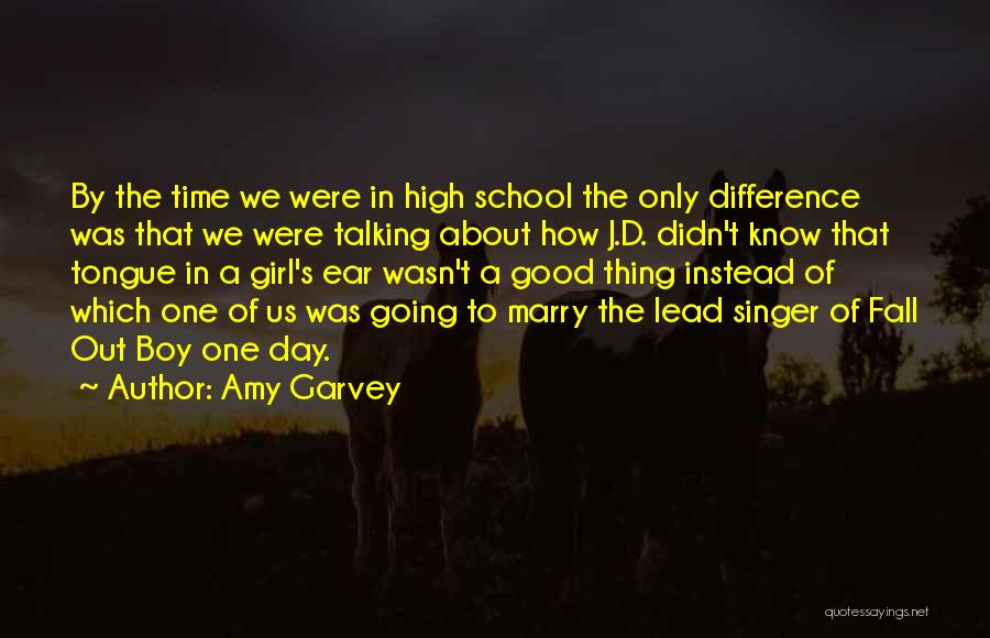 Good Singer Quotes By Amy Garvey