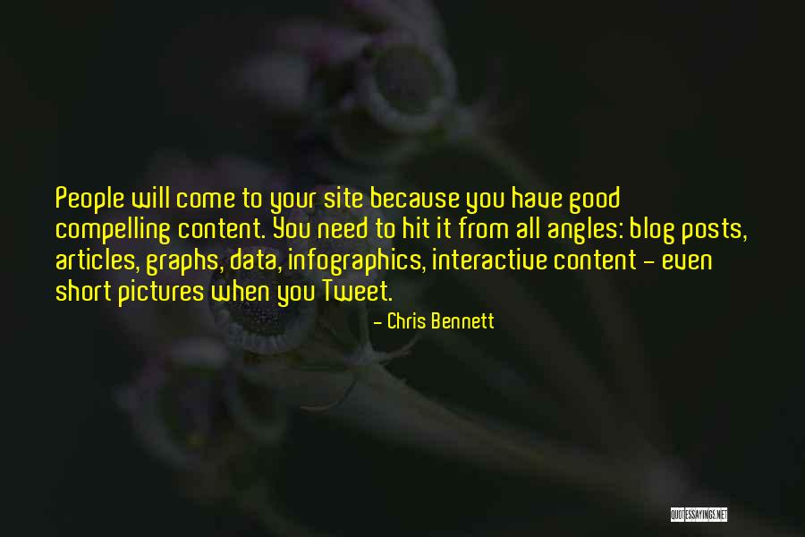 Good Site For Quotes By Chris Bennett Good Site For Quotes By Chris Bennett