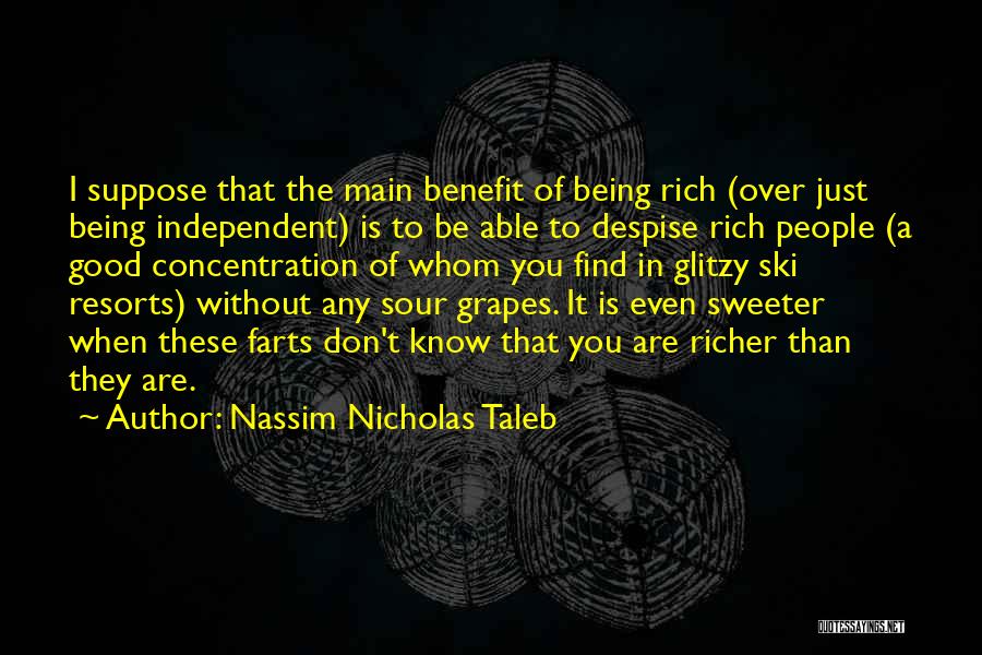 Good Ski Quotes By Nassim Nicholas Taleb