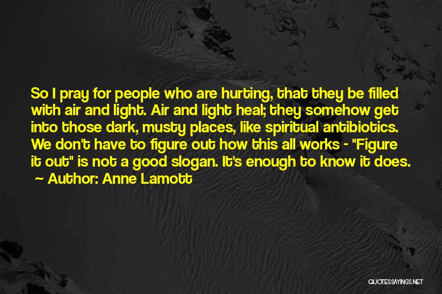 Good Slogan Quotes By Anne Lamott