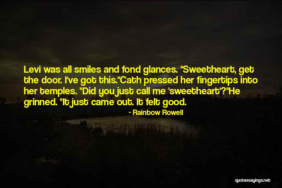 Good Smiles Quotes By Rainbow Rowell Good Smiles Quotes By Rainbow Rowell