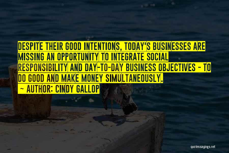 Good Social Quotes By Cindy Gallop