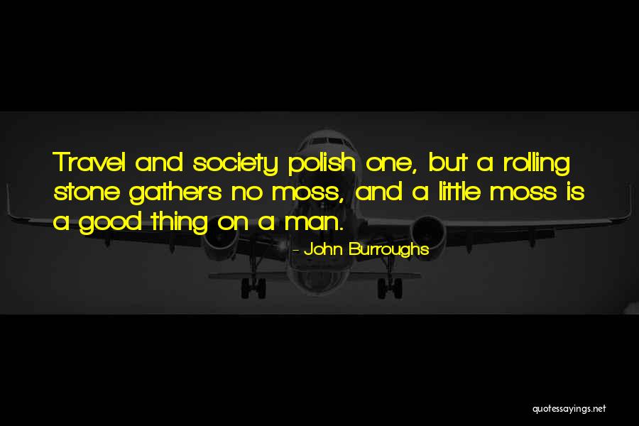 Good Society Quotes By John Burroughs