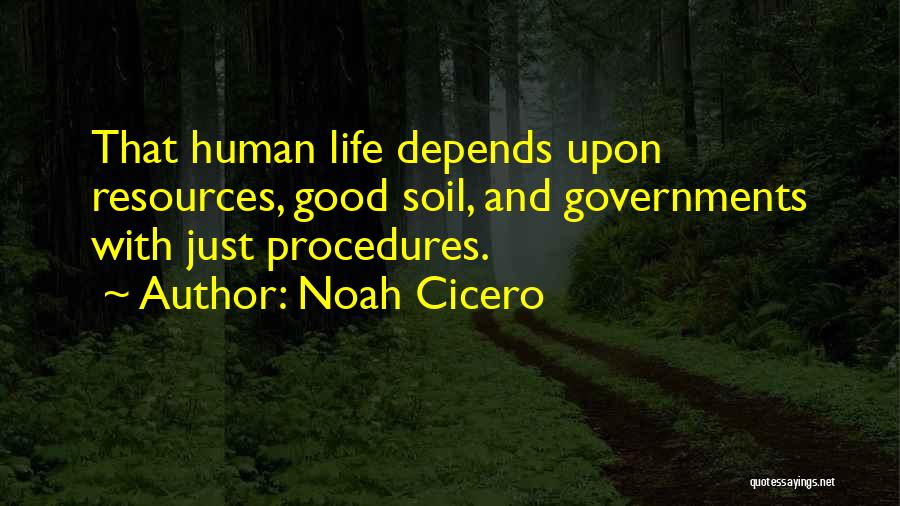 Good Soil Quotes By Noah Cicero