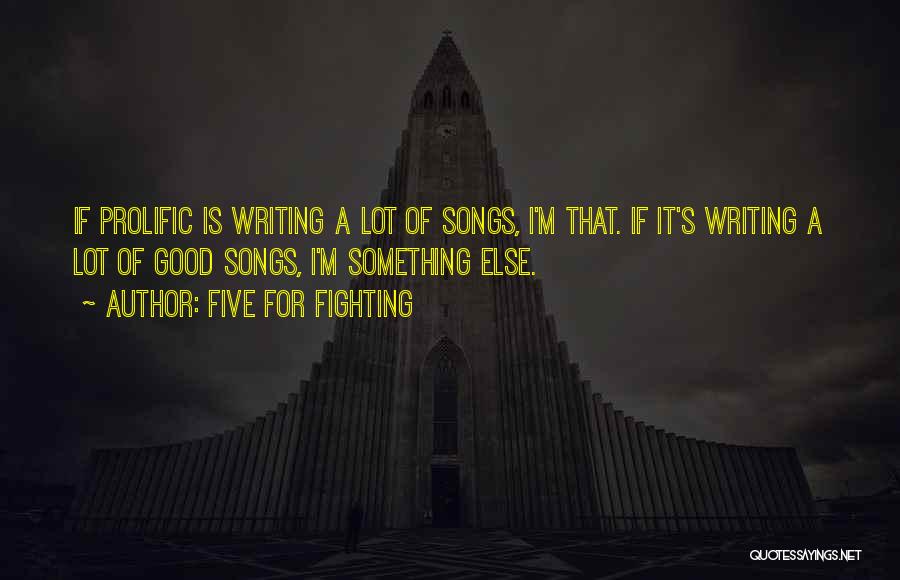 Good Songs For Quotes By Five For Fighting