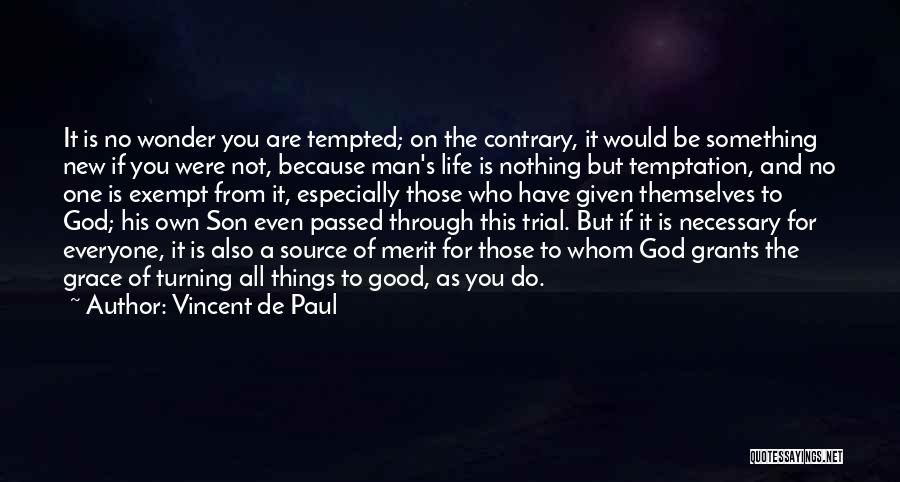 Good Son's Life Quotes By Vincent De Paul