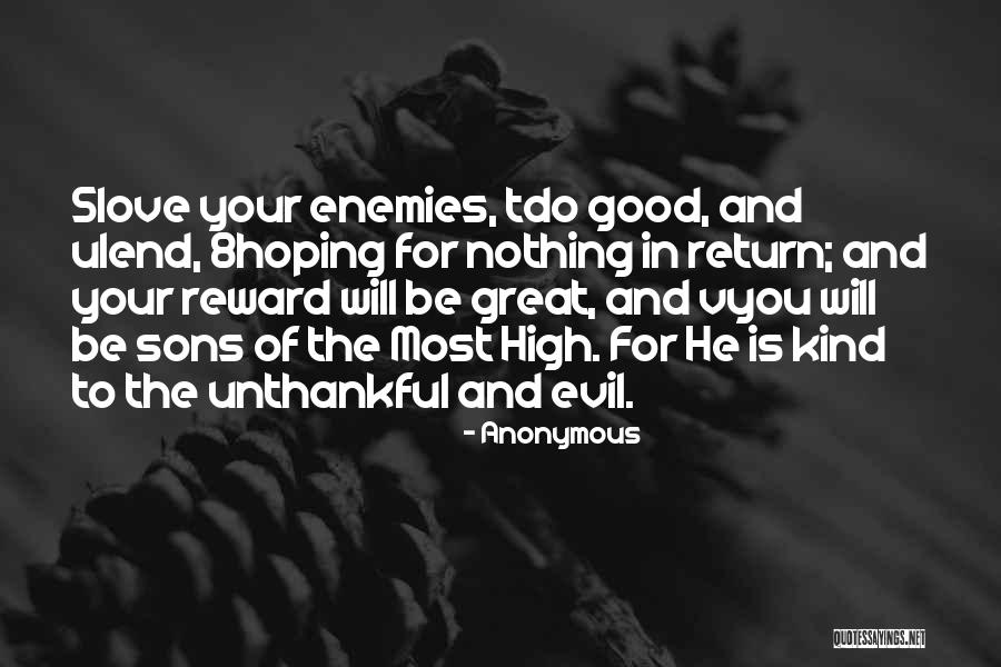 Good Sons Quotes By Anonymous Good Sons Quotes By Anonymous