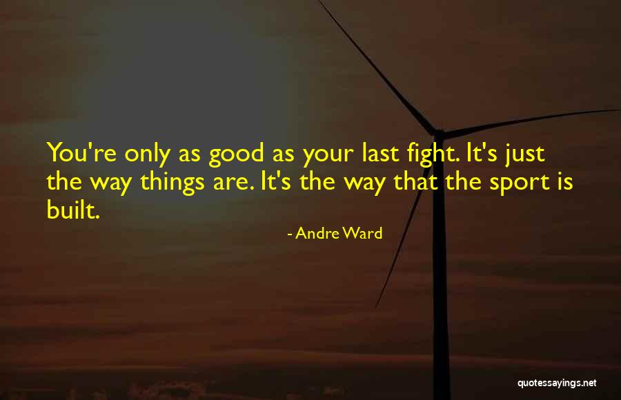 Good Sport Quotes By Andre Ward Good Sport Quotes By Andre Ward
