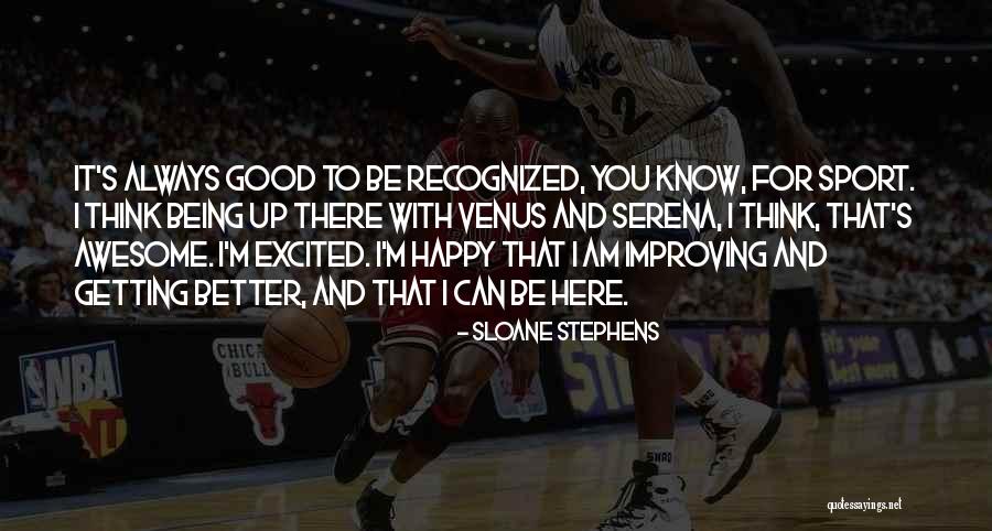 Good Sport Quotes By Sloane Stephens Good Sport Quotes By Sloane Stephens