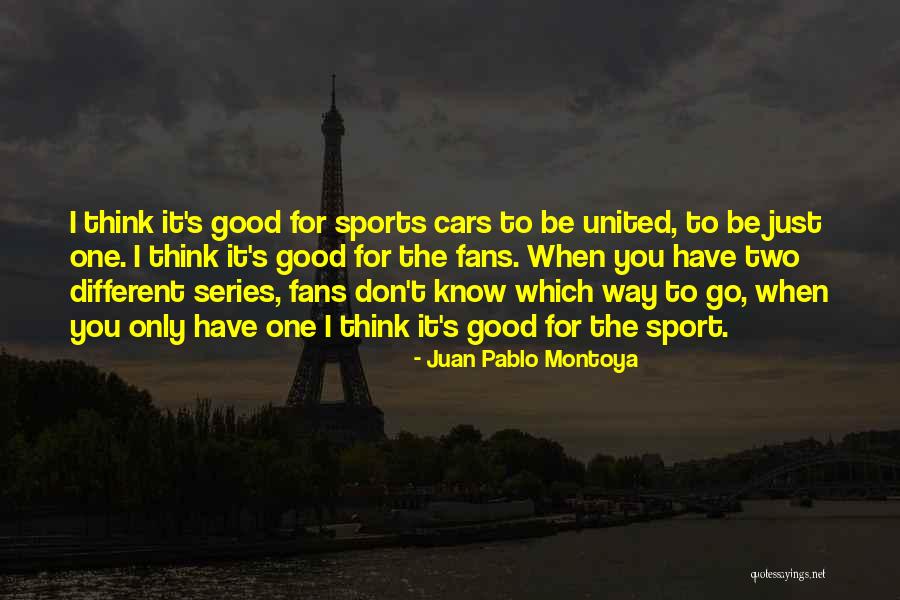 Good Sports T-shirt Quotes By Juan Pablo Montoya