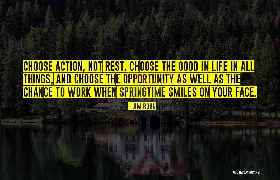 Good Springtime Quotes By Jim Rohn