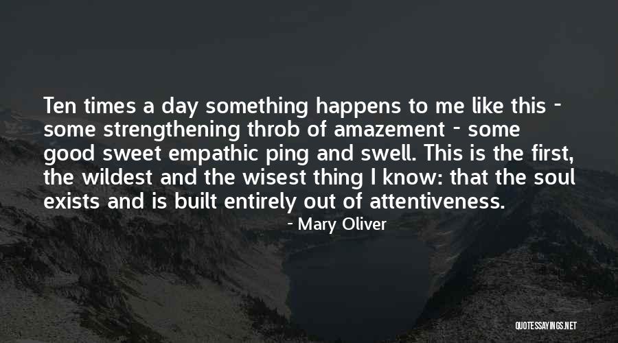 Good Strengthening Quotes By Mary Oliver