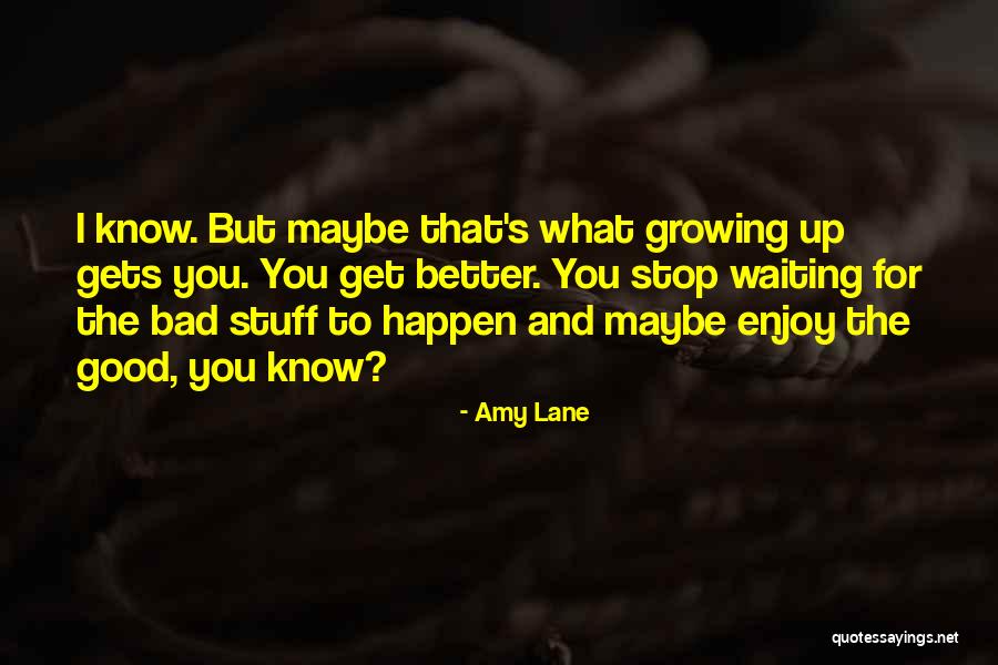 Good Stuff Quotes By Amy Lane