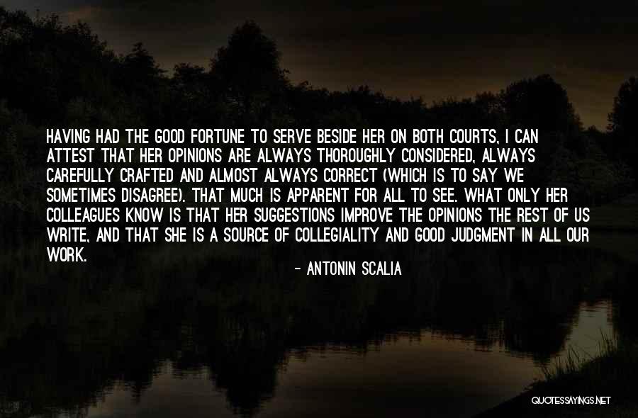 Good Suggestions Quotes By Antonin Scalia Good Suggestions Quotes By Antonin Scalia
