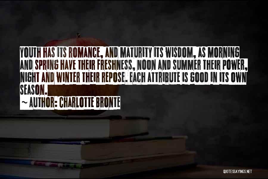 Good Summer Night Quotes By Charlotte Bronte