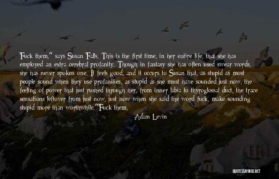 Good Swear Quotes By Adam Levin