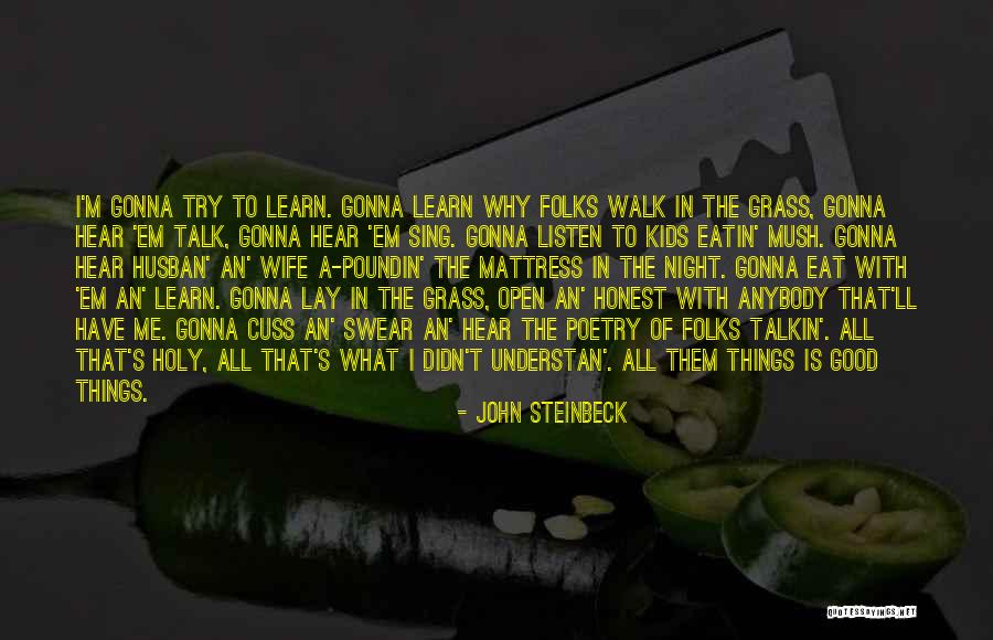 Good Swear Quotes By John Steinbeck