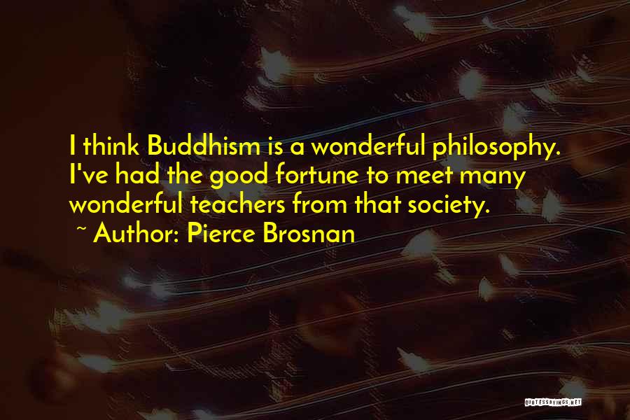 Good Teachers Quotes By Pierce Brosnan