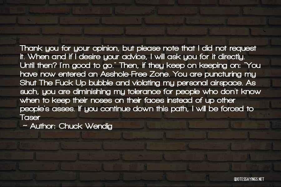 Good Thank You Note Quotes By Chuck Wendig