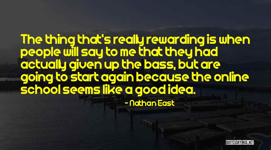 Good Thing Going Quotes By Nathan East Good Thing Going Quotes By Nathan East