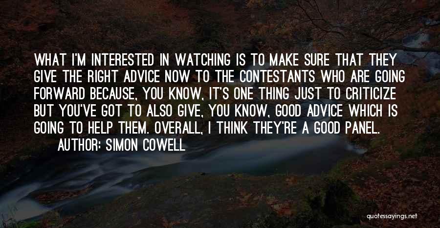 Good Thing Going Quotes By Simon Cowell