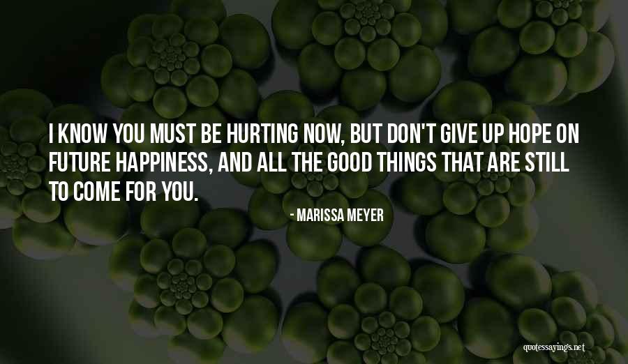 Good Things Come Quotes By Marissa Meyer