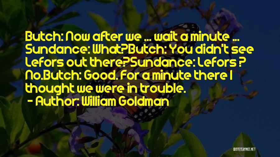 Good Things Come Those Wait Quotes By William Goldman