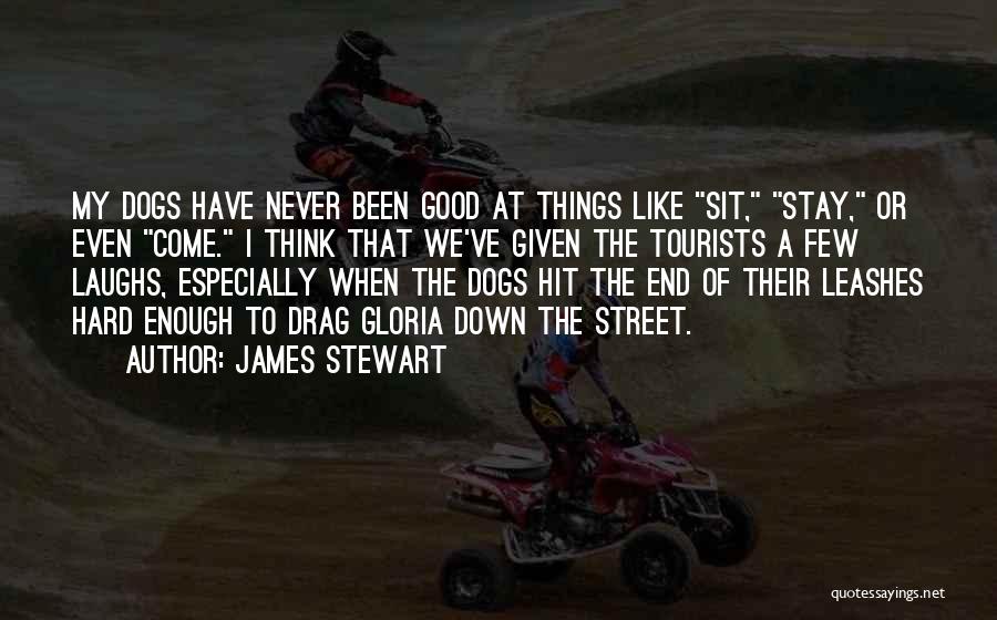 Good Things Come To End Quotes By James Stewart