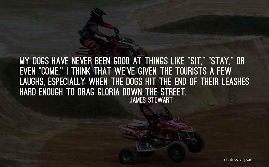 Good Things Come To End Quotes By James Stewart