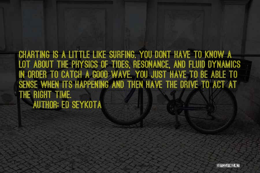 Good Things Happening In Time Quotes By Ed Seykota