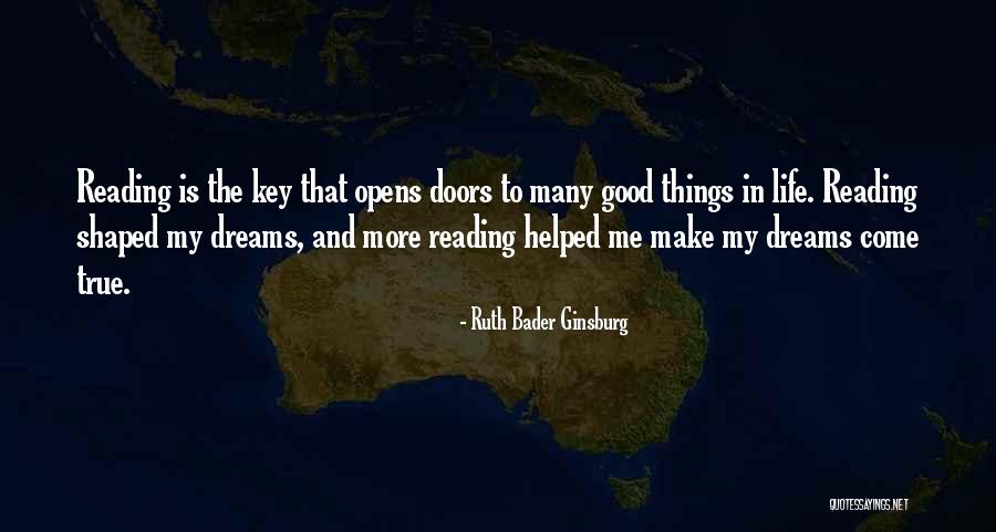 Good Things To Come Quotes By Ruth Bader Ginsburg