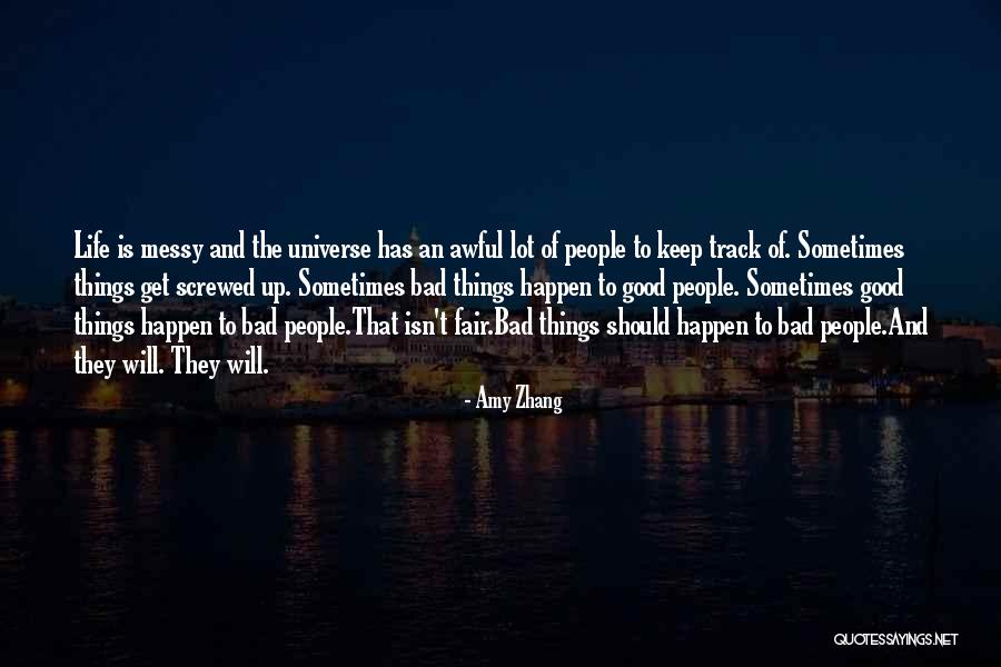 Good Things To Happen Quotes By Amy Zhang Good Things To Happen Quotes By Amy Zhang