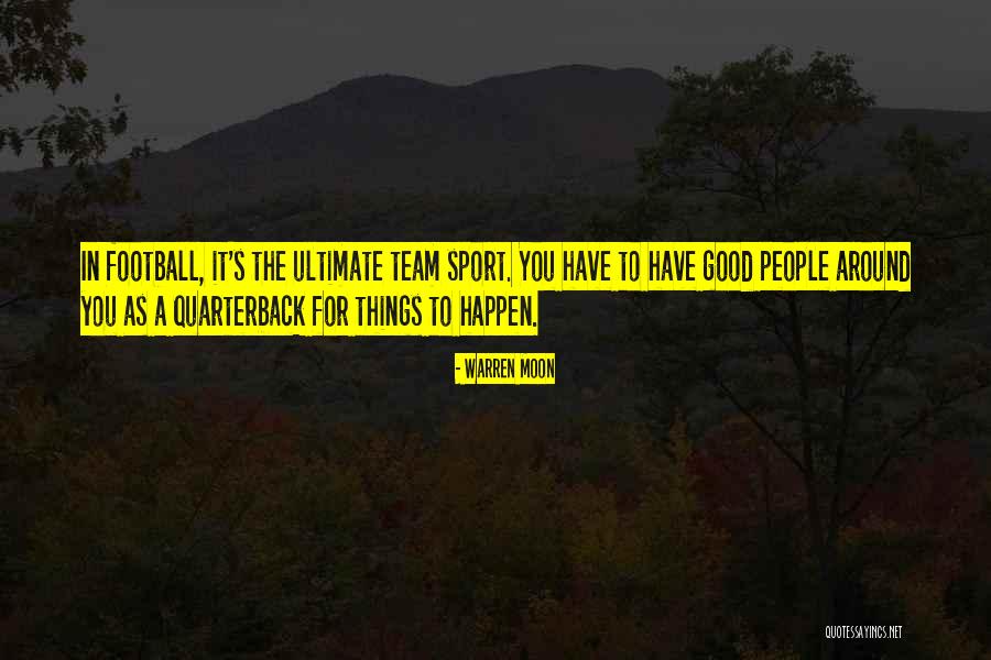 Good Things To Happen Quotes By Warren Moon Good Things To Happen Quotes By Warren Moon